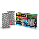 Absorbant umiditate auto HumiStop AUTO 1+1 SEDAN, pentru masina, camper, camion, barca si avion usor, cu agatatoare si granule absorbante