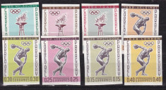 Paraguay 1962 sport olimpiade MI 1111-1118 nedant. MNH w64 foto