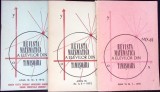 REVISTA MATEMATICA A ELEVILOR DIN TIMISOARA 1972-1975 - NR.1, 2, 4-5 (3 REVISTE) -NICOLAE NEGOESCU-339328