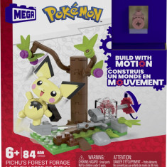 POKEMON MEGA SET DE CONSTRUCTIE FORAJELE FORESTIERE ALE LUI PICHU