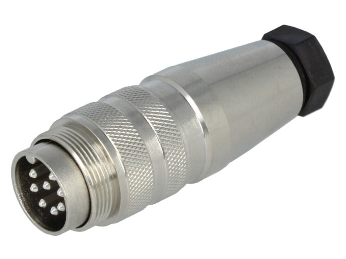 Conector M16 tată 8 pini 3A 300V