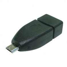Adaptor micro USB tata - USB A mama - 126875 foto