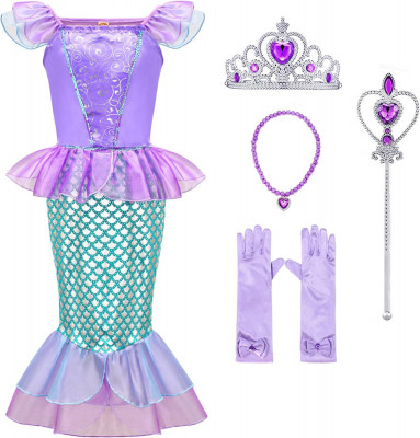 TNYOU Costume de prințesă &amp;Icirc;mbrăcăminte de petrecere pentru fete foto