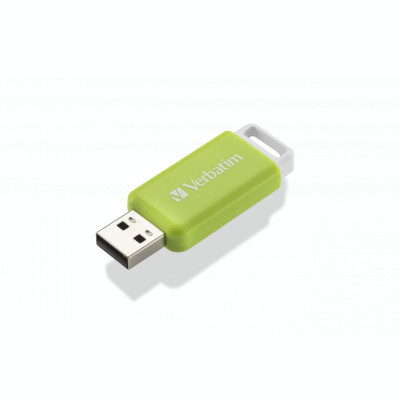 Memorie USB 2.0 32GB VERBATIM DATABAR verde 49454 foto