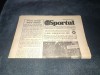 ZIARUL SPORTUL 10 FEBRUARIE 1984 OLIMPIADA SARAJEVO