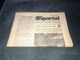 ZIARUL SPORTUL 10 FEBRUARIE 1984 OLIMPIADA SARAJEVO