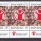 ROMANIA 2010 LP 1867-20 DE ANI ACTIVITATE SALVATI COPII TRIPTIC CU TABS-URI MNH