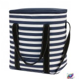 Geanta termoizolanta pentru alimente si bauturi,albastru, 37x24x32 cm,28 litri, Oem