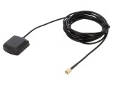 Antena GNSS GPS 3dBi RHCP SMA 3m