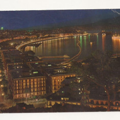 IT2 - Carte Postala - ITALIA - Napoli, Notturno, circulata 1972