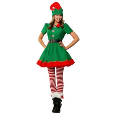 Costum de spiridus, Elf, adulti, fete foto