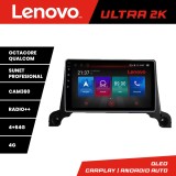 Navigatie Dedicata Peugeot 5008 2016-2020 Lenovo Android QLED 4GB+64GB Waze Comenzi Volan