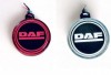 Lampa Oglinda LED Pablo LOGO FR0333 Alb-Rosu 12-24V, Montaj Lateral/Superior, Diametru 10cm