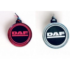 Lampa oglinda Pablo LOGO FR0333 DAF alb-rosu
