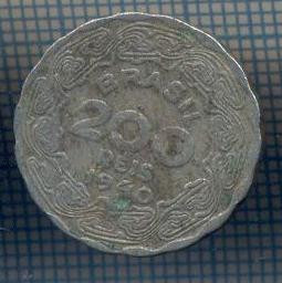 AX 906 MONEDA- BRAZILIA - 200 REIS -ANUL 1940 -STAREA CARE SE VEDE