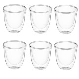 Set 6 pahare espresso De&#039;Longhi, 60 ml, Delonghi