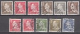 A12 S6 10 - Timbre foarte vechi - Danemarca - regalitate, Regi, Stampilat