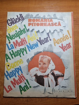 romania pitoreasca decembrie 1990-art. vorona,primul 1 decembrie,ziua nationala foto