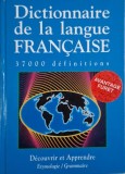 Dictionnaire de la langue francaise (37000 definitions)