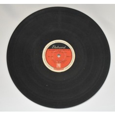 Dorel Livianu - Iți mai aduci aminte doamnă / Aila Baianova - &Icirc;mbătr&acirc;nesc și tot mi-e dor de tine - disc ebonita patefon/gramofon Electrecord