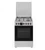 Aragaz Samus SM563AENS, 4 Arzatoare Gaz, Cuptor Electric, 43L, 7 Functii, Grill, Inox