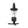 ROYAL Portionierer, Getr&auml;nkeportionierer, Schnapsspender f&uuml;r Spirituosenflaschen - mit Z&auml;hlwerk, Schwarz, Ausschankmenge: 40 ml