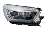 Far Ford Kuga, 02.20, fata, Dreapta, bi-xenon; cu lumini de curbe; cu LED daytime running light; D3S+H1+LED; electric; negru, transparent cu alb