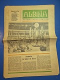 ziarul albina 19 octombrie 1972 - mesterul bobei la 75 ani, cincinat pavelescu