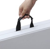 Masa Pliabila Alba Camping Gradina Curte Evenimente Terasa 180x70x74cm