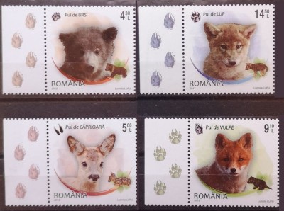 Fauna - Pui de animale sălbatice, 2012, LP 1960, MNH foto