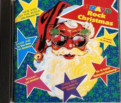Various &amp;lrm;&amp;ndash; BRAVO Rock Christmas NM / NM cd muzica pop rock synth pop EastWest Germania 1991 foto