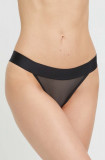 Dkny chiloti culoarea negru, transparent