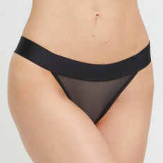 Dkny chiloti culoarea negru, transparent