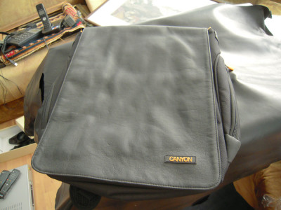 Rucsac/geanta laptop (notebook) Canyon 15.4 inch, negru NOU foto