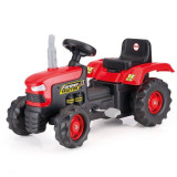 Tractor cu pedale dotat cu volan usor de manevrat, 52 x 43 x 83 cm, maxim 35 kg