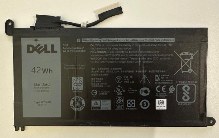Baterie pentru laptop Baterie Dell WDX0R KR0CYMGM7EW008BLAA31A02