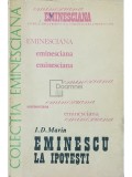 I. D. Marin - Eminescu la Ipotesti (Editia: 1979)