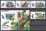 Angola 2018 - Ciocănitoare, Serie cu Tapsuri + Colita, MNH