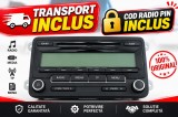 Radio CD VW Golf 5 Passat B6 Touran Blaupunkt 1K0 035 186 AA RCD 300 Cod Inclus
