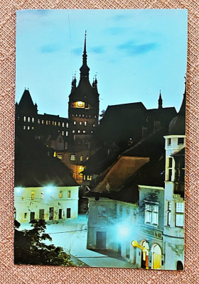 Sighisoara. Foto: Al. Mendrea. Editura Meridiane - Circulata, 1975 foto