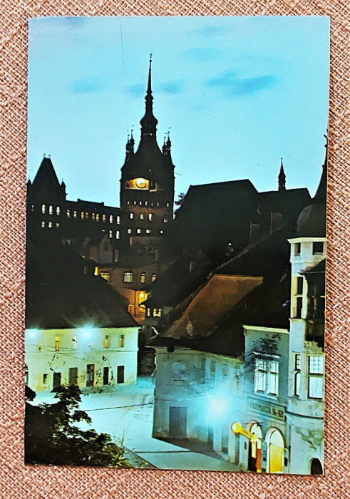 Sighisoara. Foto: Al. Mendrea. Editura Meridiane - Circulata, 1975