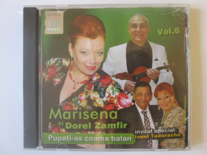 Cd Marisena și Dorel Zamfir,albumul:Pupați-aș coama bălan,nou in țiplă