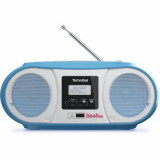Radio portabil TechniSat DIGITRADIO 1990 Bibi &amp; Tina, 3W, MP3 USB, CD Player, FM/DAB+, Bluetooth (Albastru)