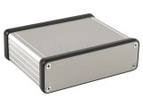 Carcasă Aluminiu Gri cu Panou 80x103x31 mm