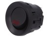 Comutator Rocker MIYAMA SPST ON-OFF, LED Roșu, Montare Panou, 3A 250V AC