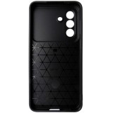 Husa spate TPU negru si PC negru si argintiu, inel si stand, pentru Samsung Galaxy A57 5G