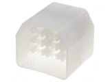 Carcase terminale tată 6,3mm cu clichet