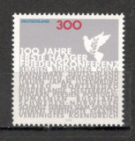 Germania.1999 100 ani Conferinta de Pace Haga MG.949