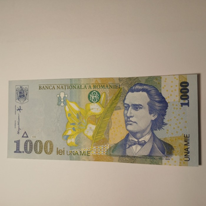 Di.61. Bancnota 1 000 lei 1998 UNC necirculata