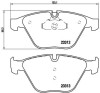 BREMBO P 06 054 PRIME LINE set placute frana,frana disc